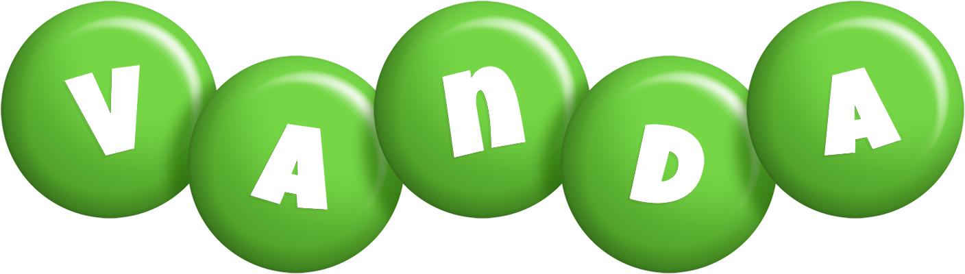 Vanda candy-green logo