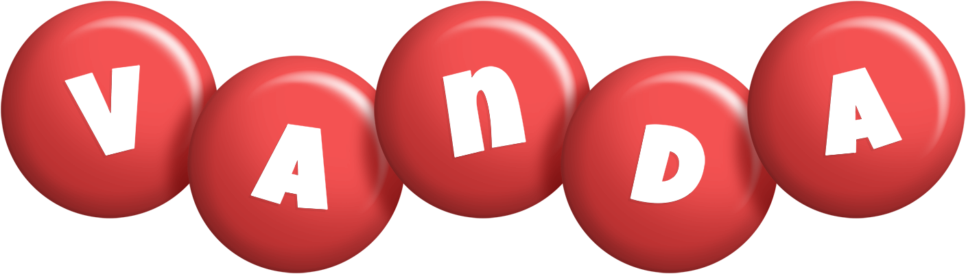 Vanda candy-red logo