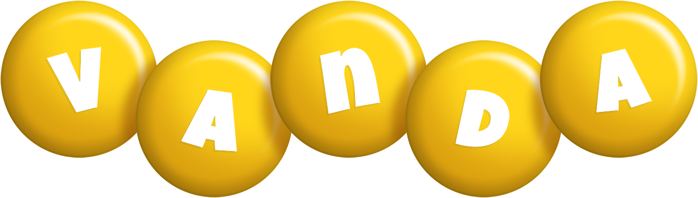 Vanda candy-yellow logo