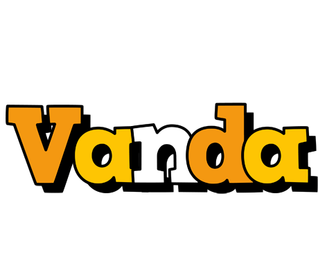 Vanda cartoon logo