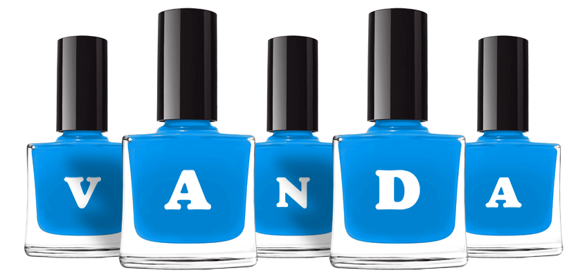Vanda glossy logo