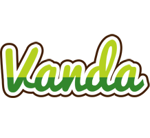 Vanda golfing logo