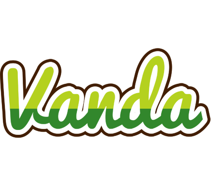Vanda golfing logo