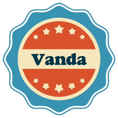 Vanda labels logo