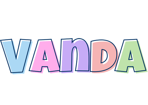 Vanda pastel logo