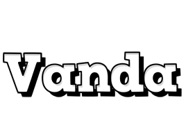 Vanda snowing logo