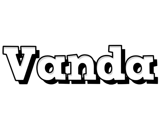 Vanda snowing logo