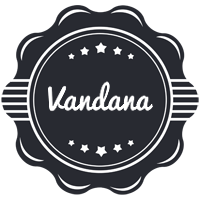 Vandana badge logo