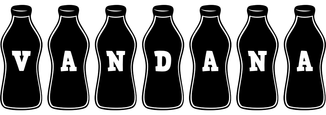 Vandana bottle logo