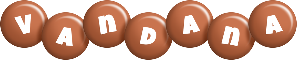 Vandana candy-brown logo
