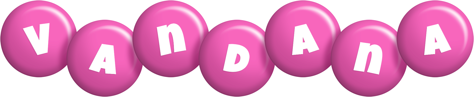 Vandana candy-pink logo