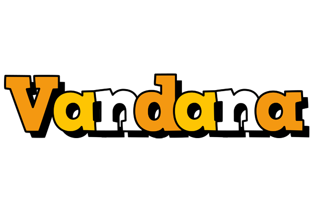 Vandana cartoon logo
