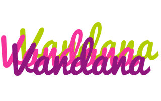 Vandana flowers logo