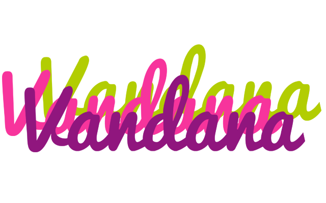 Vandana flowers logo
