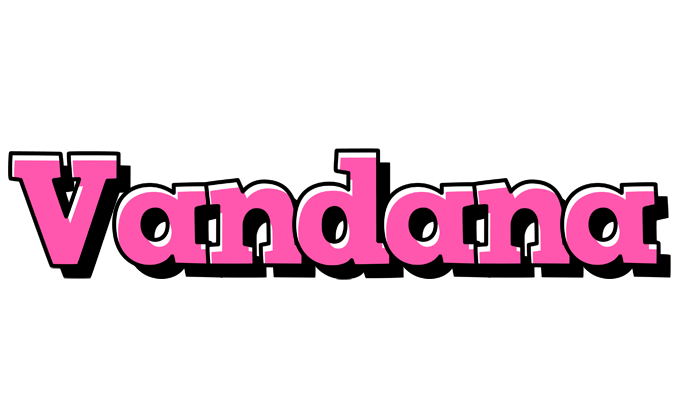 Vandana girlish logo