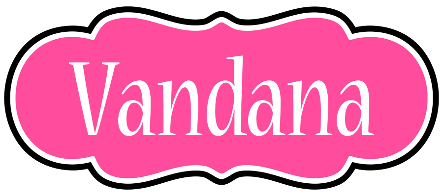 Vandana invitation logo