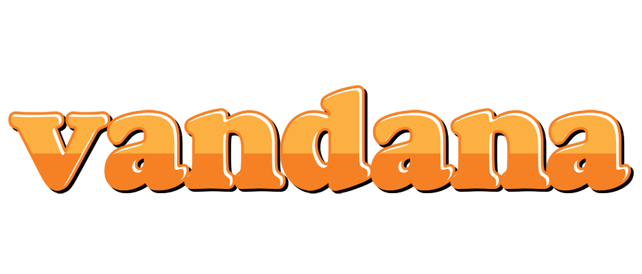 Vandana orange logo