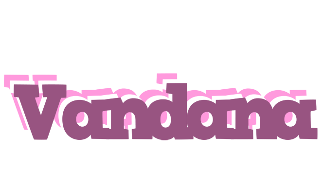 Vandana relaxing logo