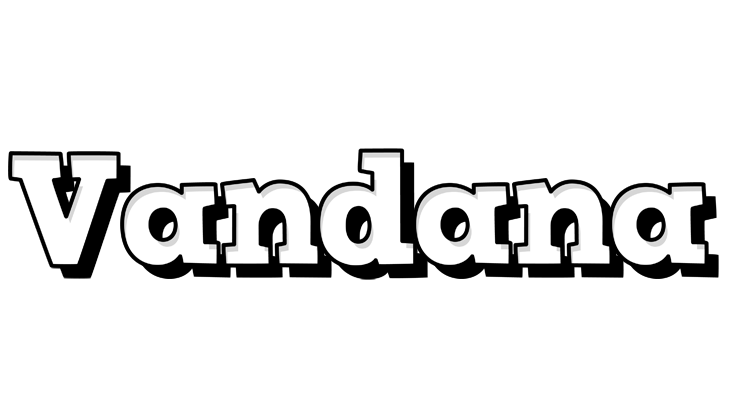 Vandana snowing logo