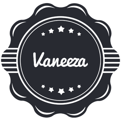 Vaneeza badge logo