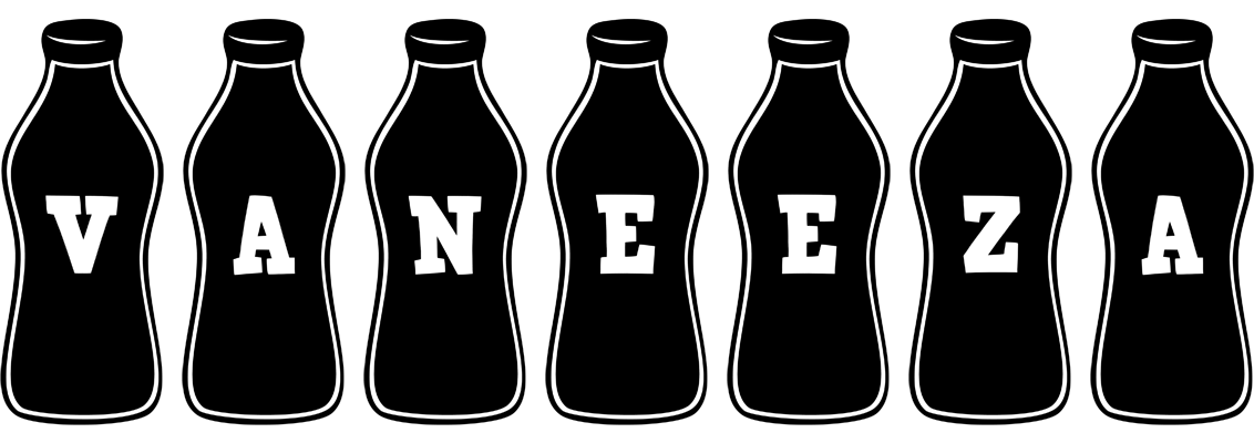 Vaneeza bottle logo