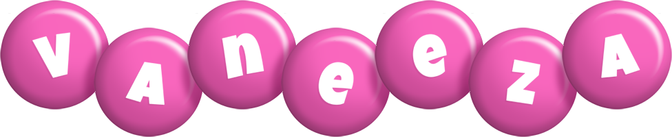 Vaneeza candy-pink logo