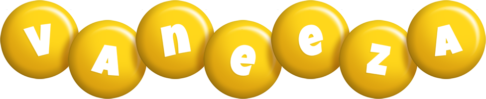 Vaneeza candy-yellow logo
