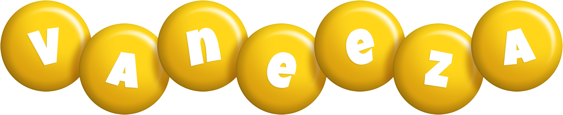 Vaneeza candy-yellow logo