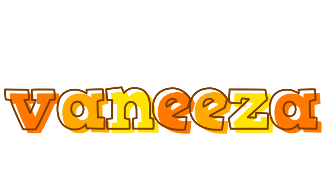 Vaneeza desert logo
