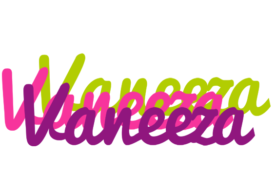 Vaneeza flowers logo