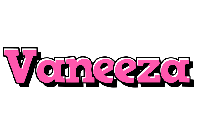 Vaneeza girlish logo