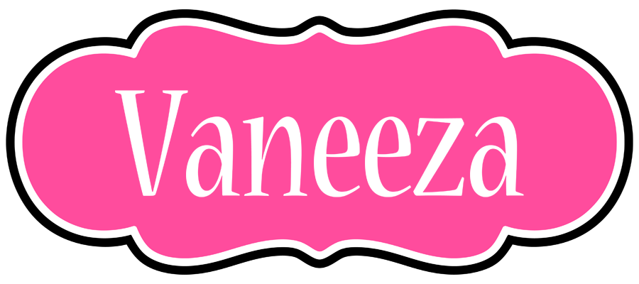 Vaneeza invitation logo