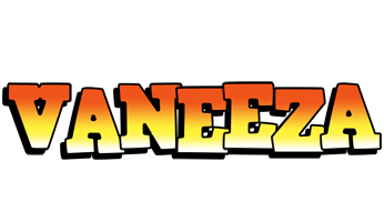 Vaneeza sunset logo