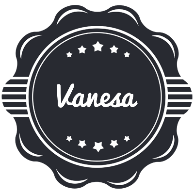 Vanesa badge logo