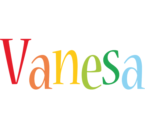 Vanesa birthday logo