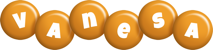 Vanesa candy-orange logo