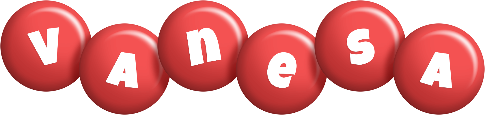 Vanesa candy-red logo