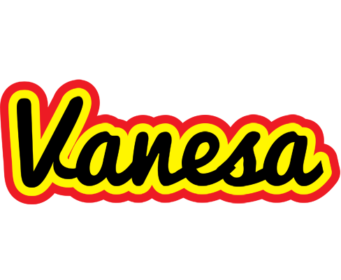 Vanesa flaming logo