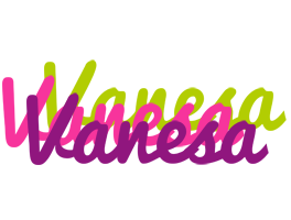 Vanesa flowers logo