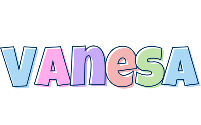 Vanesa pastel logo