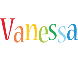 Vanessa birthday logo