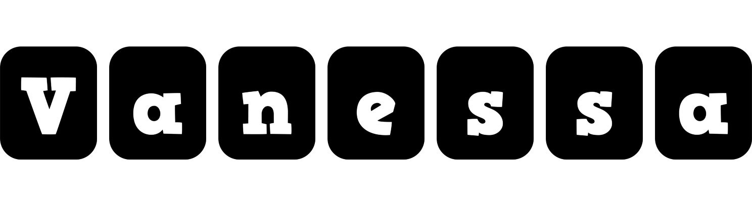 Vanessa box logo