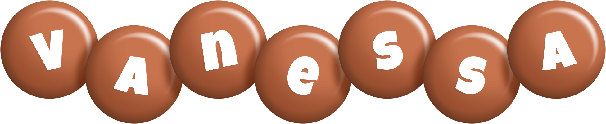 Vanessa candy-brown logo
