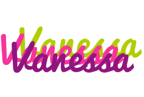 Vanessa flowers logo