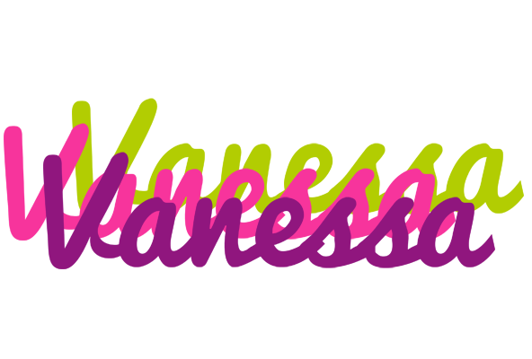 Vanessa flowers logo