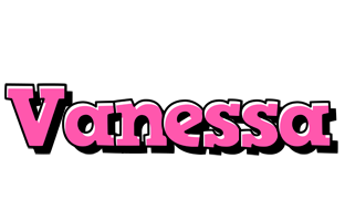 Vanessa girlish logo