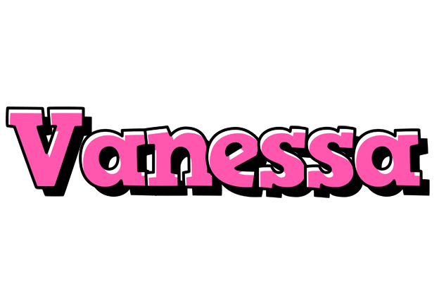Vanessa girlish logo