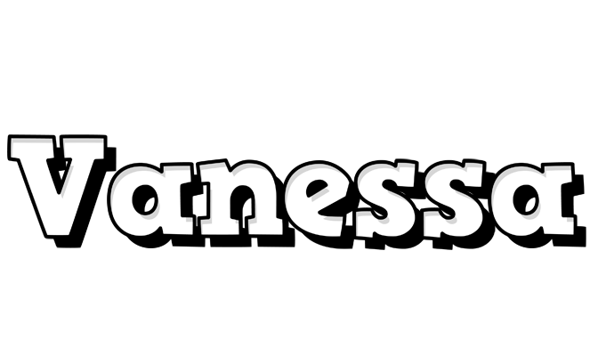 Vanessa snowing logo