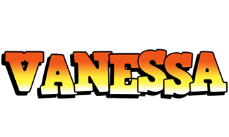 Vanessa sunset logo