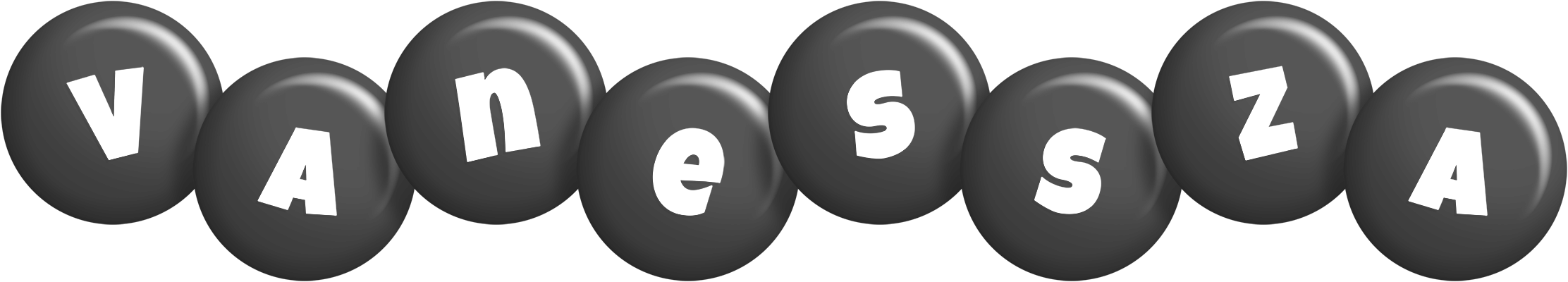Vanessza candy-black logo